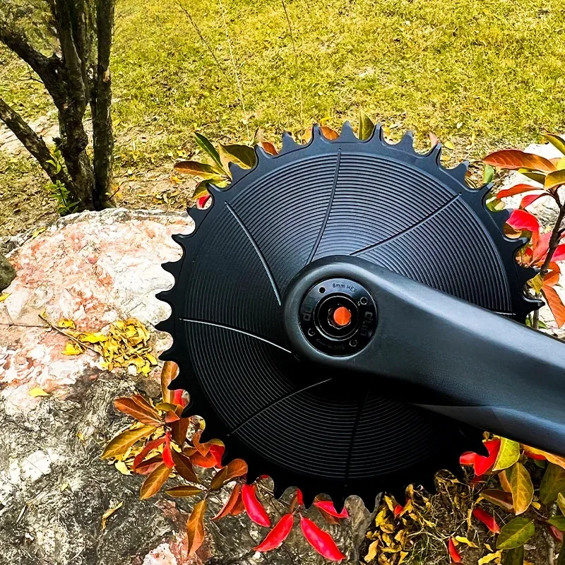 Conjunto de manivela redonda estreita e larga de aviação com 8 pinos