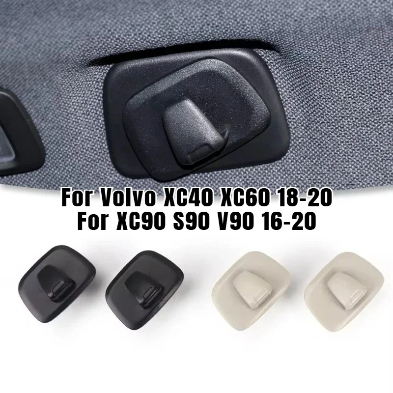 Car Hanger Hooks Rear Row Roof Hook 1 Pair Interior Accessories Stowing For Volvo XC40 XC60 2018-2020 For XC90 S90 V90 2016-2020