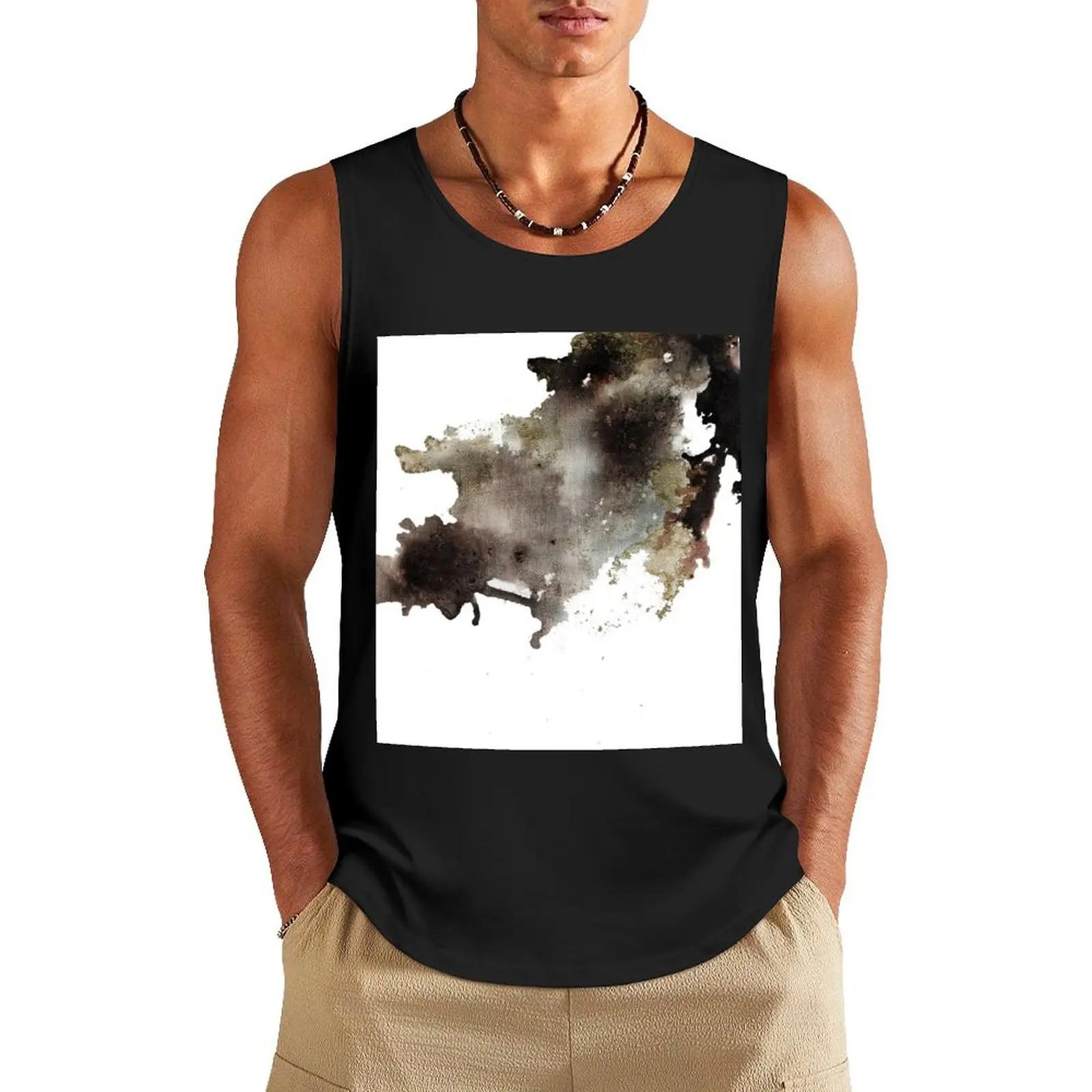 

City Smoke Tank Top Men's tops Men's clothes luxury style Men's singlets