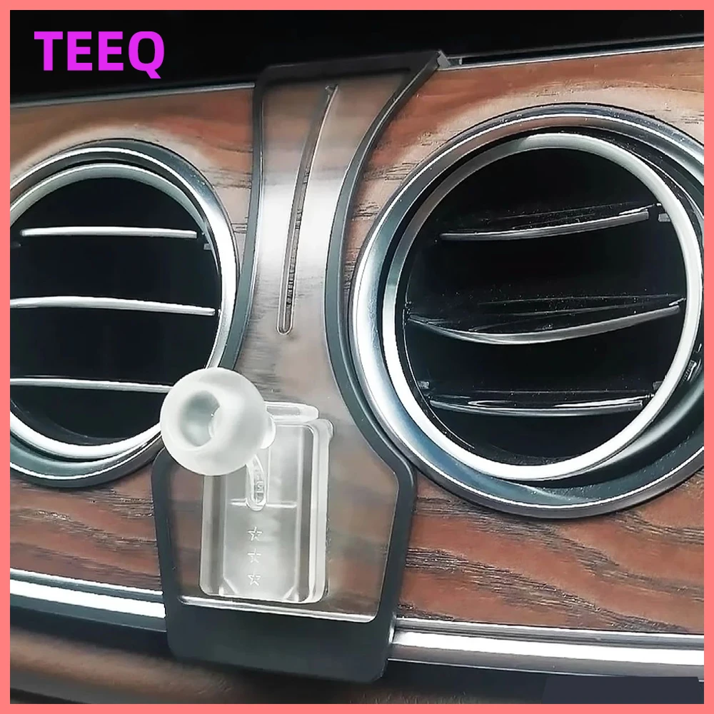 Car Phone Holder For Mercedes-Benz E Class 2016 2017 2018 2019-2022 2023 W213 E250 E300 E350 Charging Phone Mount For MagSafe