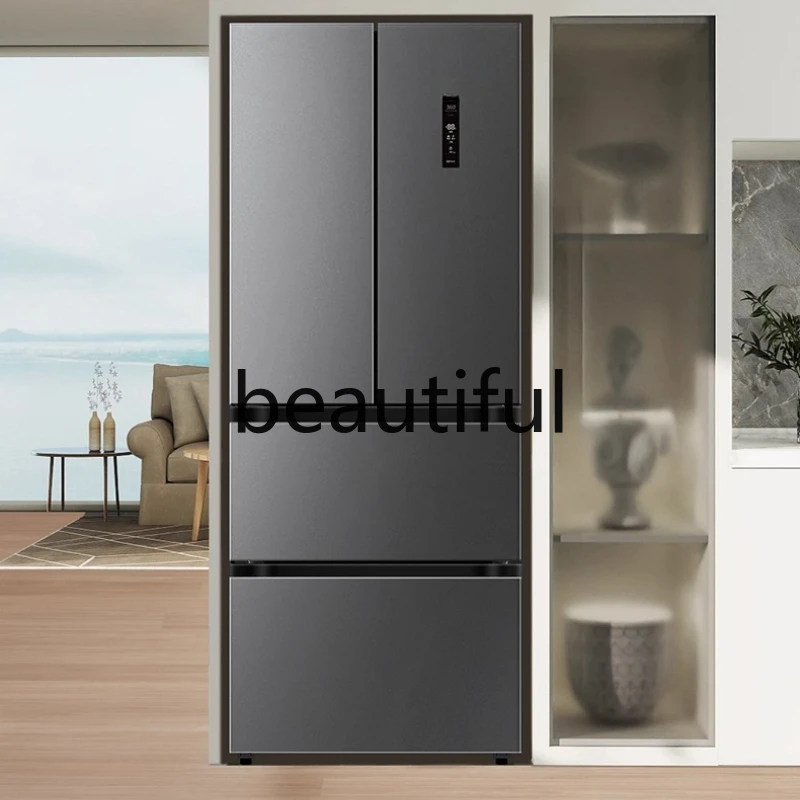 

four-door refrigerator air-cooled and frost-free first-level frequency conversion household large-capacity ultra-thin embedding