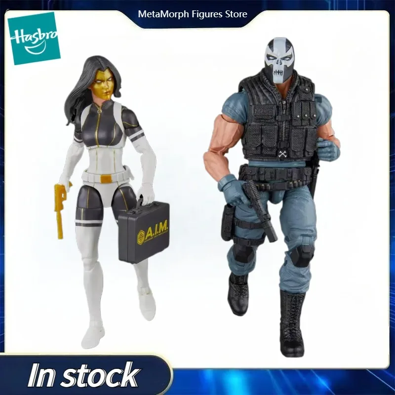 

Original Hasbro Marvel Legends Series Madame Masque & Crossbones Marvel Super Villains Action Figures Toys Models Gift