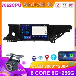 Android 14 For Changan CS35 Plus 2018 2019 2020 Auto Radio Carplay Car Radio Multimedia 2K QLED Touch Screen Display 5G WiFi BT