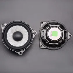 Altavoz de rango medio para salpicadero de coche, altavoz de frecuencia de rango completo para Bmw F10, F11, F30, F32, F34, F01, F02, E90, E60, Serie 3, 5, 7, 4 pulgadas