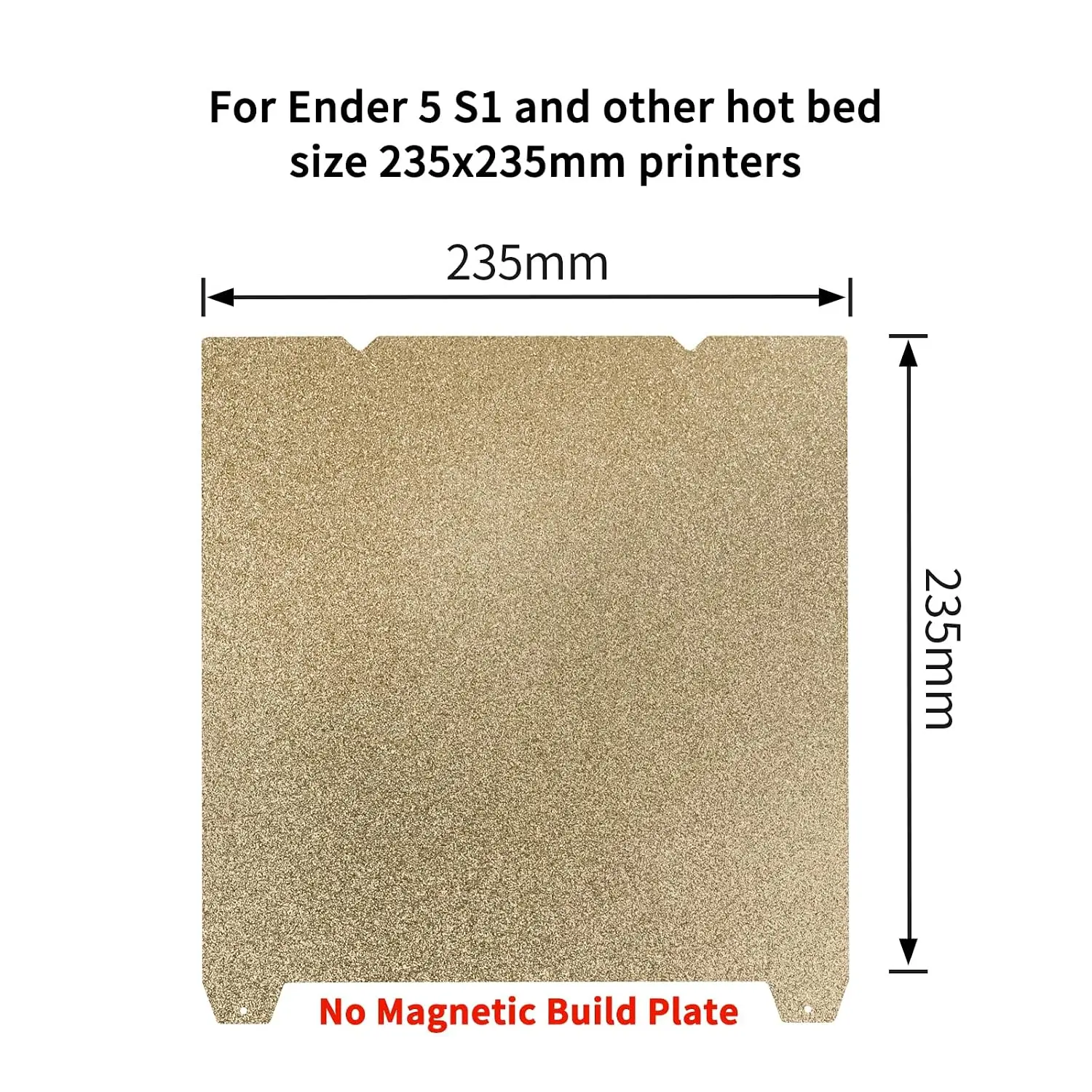 K1 Max Bauplatte für Creality K1C, Creality K1 Bauplatte H1H PEO PEY PEI Platte 235x235 310x315 Ender 3 S1 Ender 3 V3 Se – Detail 2