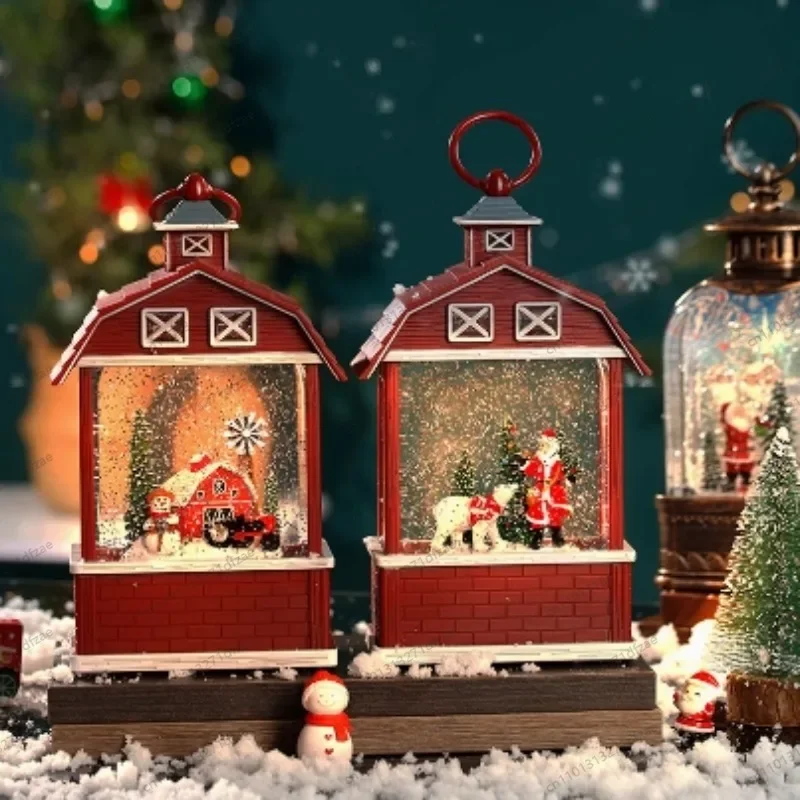 Special Christmas Snowflake Crystal Ball Music Box Birthday Gift for Children and Girls Music Box Decorative Tree Decoration