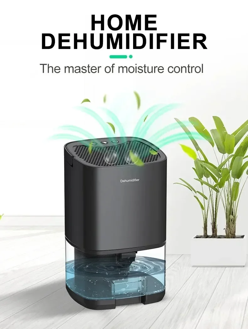 מכשיר אדים נייד עבור מסנן אוויר הביתה מיני dehumidifier חדר השינה במשרד שינה קליטת לחות שקטה ספיגת מים קטנה dhumidifier