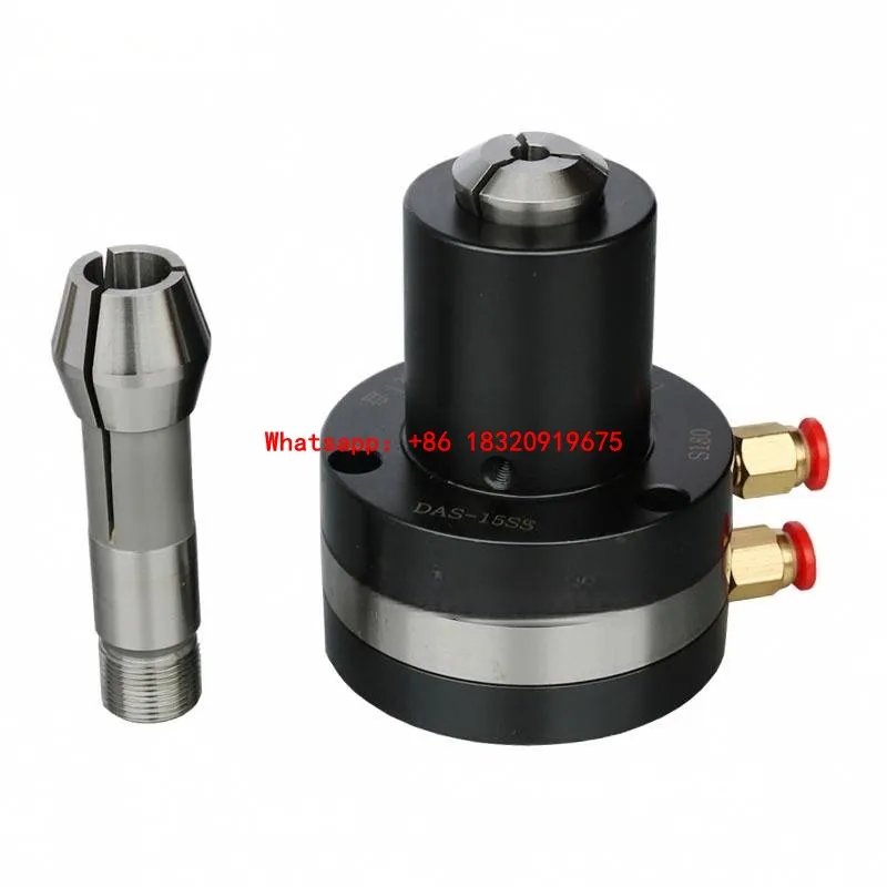 Cyclmotion CNC Compact Pneumatic Gripper DAS20SS: Pneumatic Chuck for Robotic Loading/Unloading in TIG Welding Applications