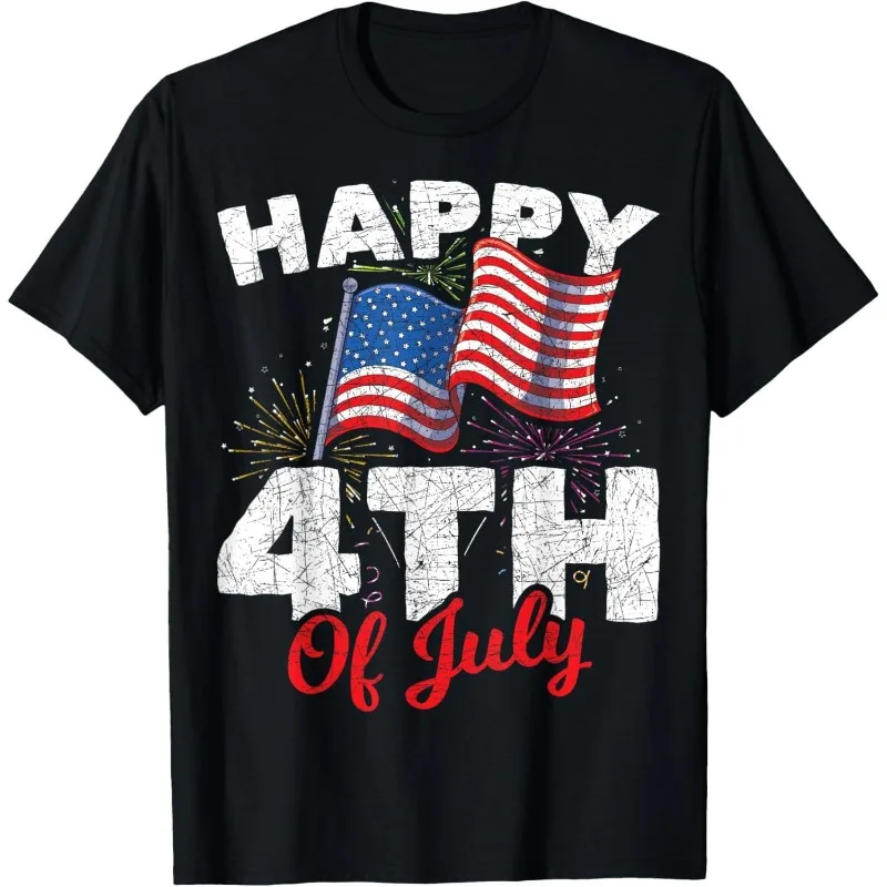 

Happy 4th Of July Patriotic American US Flag 4th Of July Men