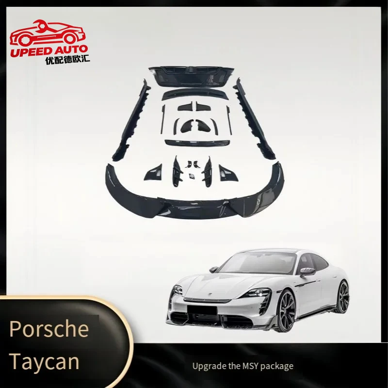 Suitable for Upgrading and Modifying Porsche Taycan with the Complete MSY Small Bodykit Exterior Package Body Kit
