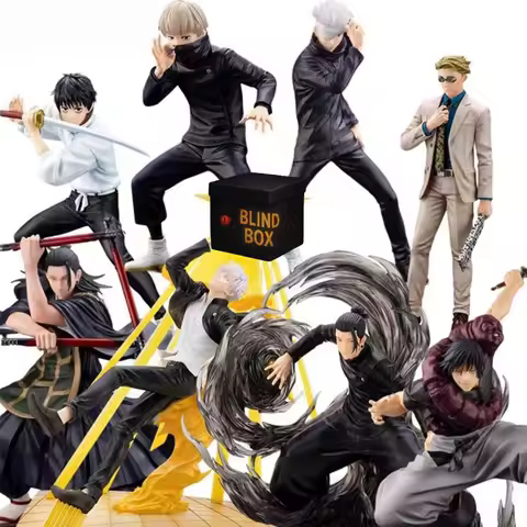 Jujutsu Kaisen Blind Box Anime Figures Collectible Toys Random Mystery Surprise Gojo Itadori Megumi Gift for Fans