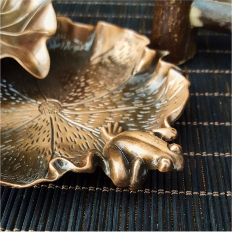 Big Metal Frog or Fish Waterfall Incense Burner Zen Backflow Cone Incense Holder for Aromatherapy Pola Santo Home Decor Ornament view 5