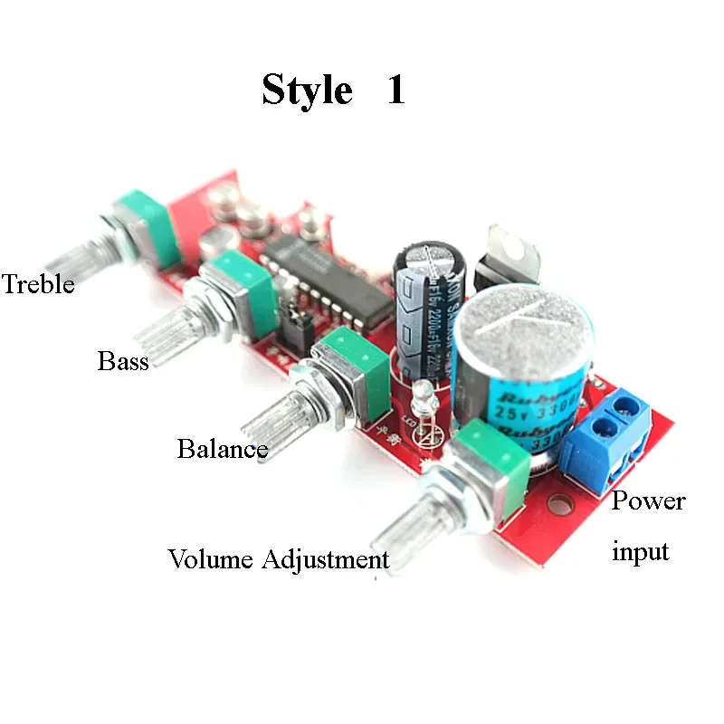 LM1036 Preamp verstärker audio Ton Bord mit NE5532 Potentiometer Separate für hifi