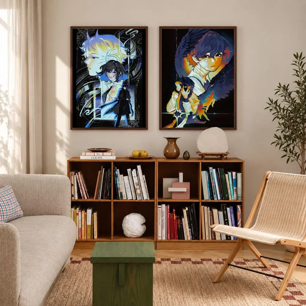 Epic Fantasy Webtoon Omniscient Reader Viewpoint Poster Self‑Adhesive Waterproof Poster Sticker Wall Art Home Decor