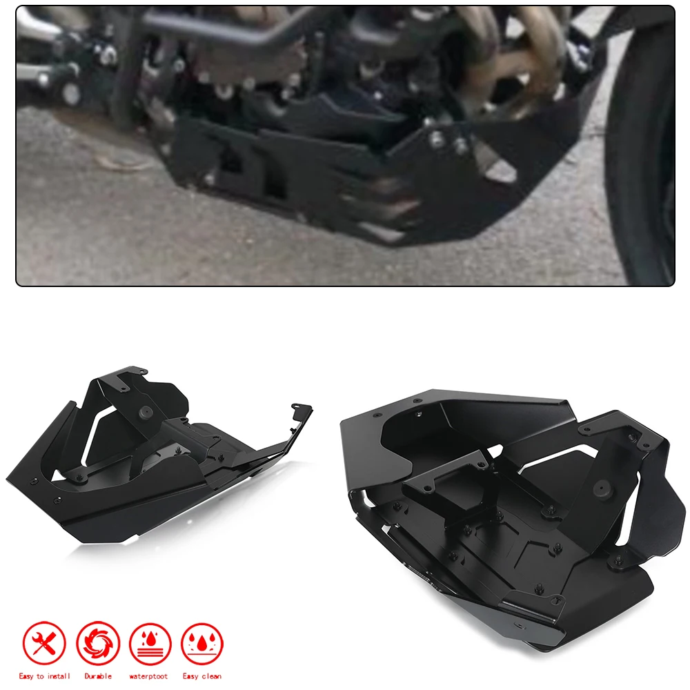 Motorcycle Engine Base Chassis Protection Cover Skid Plate For Yamaha MT09 FZ09 NIKEN TRACER 900 2014-2019 2020 2021 2022 2023