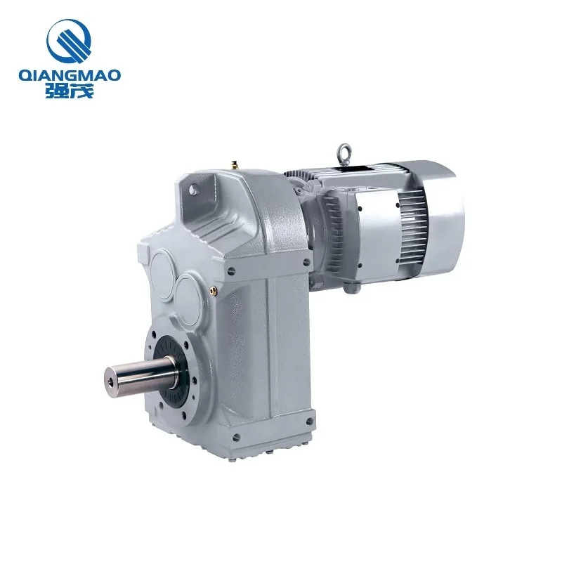 Low Noise Space Saving Motor Speed Reducer F Series Transmission Machine For Metallurgical Machines