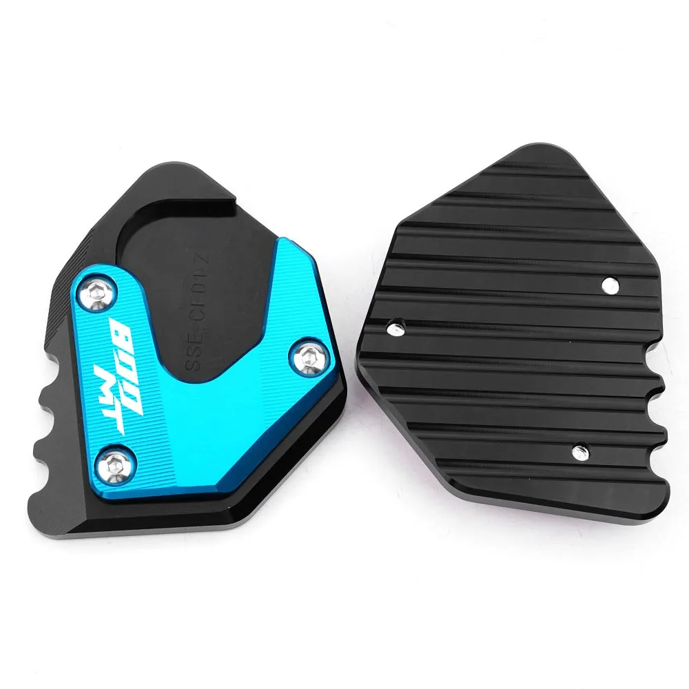 ل CFMOTO 800MT 800MT-X 800MTX MT800 CF 800 MT 2021-2025 2026 دراجة نارية الجانب حامل الموسع وسادة دعم مسنده صمام قبعات