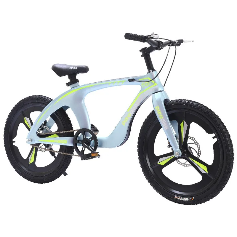 Magnesium Alloy Shock-absorbing Children\'s Bicycle 7-11 Year Old Mountain Bike Bicycle Boys And Girls 18 Inch -22 Inch Baby Bike