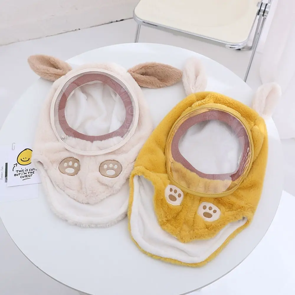 Children Cotton Ear Protection Winter hat Fur Windproof Hats Snow Hat Thick Warm Cap