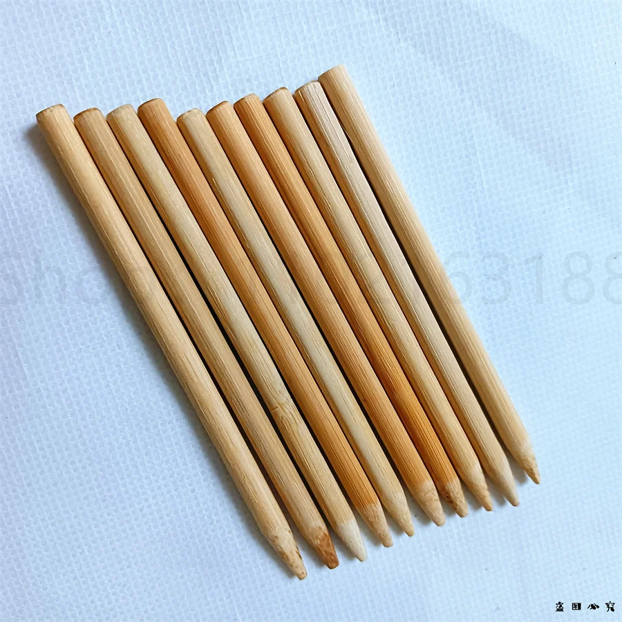 High Quality 10pc Bamboo Made Mekugi For Japanese Japan Katana Samurai Sword Fittings New