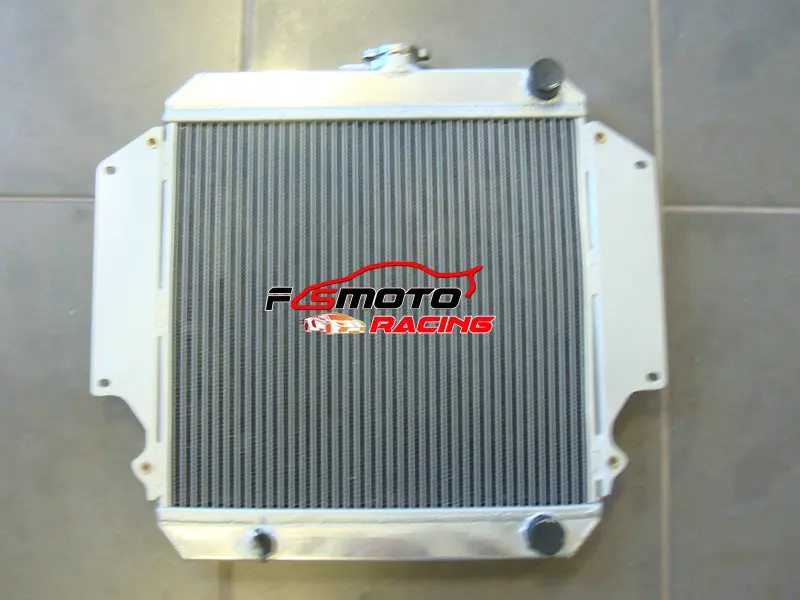 Aluminum Radiator+Shroud+Fan For 1984-1998 SUZUKI Chevy Samurai SJ413 SJ410 1.3L MT
