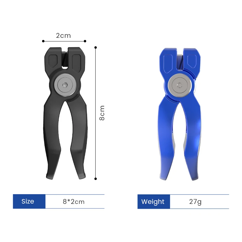 27G كماشة سلك الصيد الألومنيوم آلة قطع الأسلاك المضفرة سلك البولي ايثيلين قطع شفرة فولاذ التنغستن #2