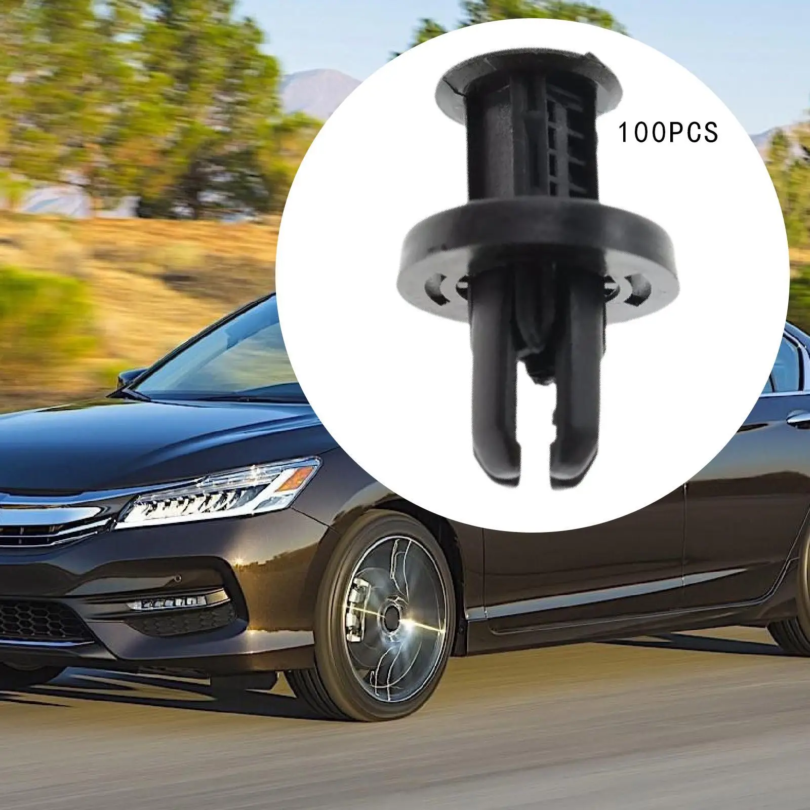 

Plastic Car Bumper Push Clips 91505-TM8-003 High Performance Retainer for Rear Bumper Protection and Repair