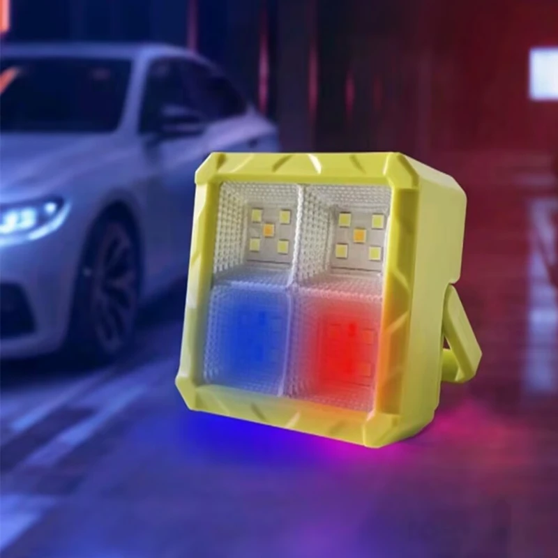 مصباح التخييم في الهواء الطلق فانوس التخييم الشمسية القابلة لإعادة الشحن LED مصباح الخيمة مع المغناطيس قوية قوة البنك مصباح الطوارئ 3600mAh