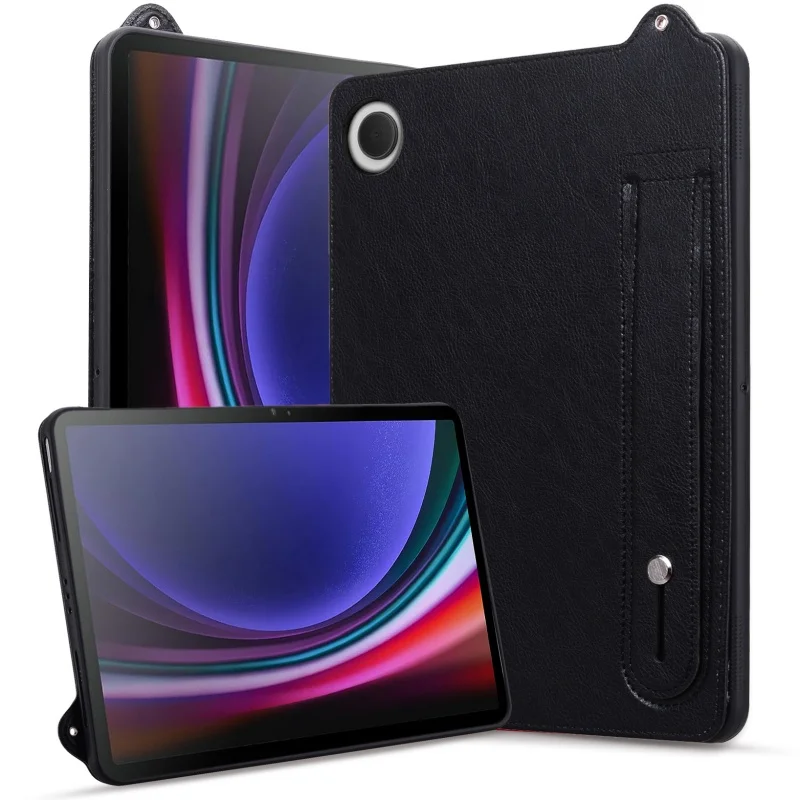 For Xiaomi Redmi Pad 2 9.7 inch 2026 Case with Hand Holder PU Leather Soft TPU Stand Funda Para For Redmi Pad 2 9 7 Tablet Cover