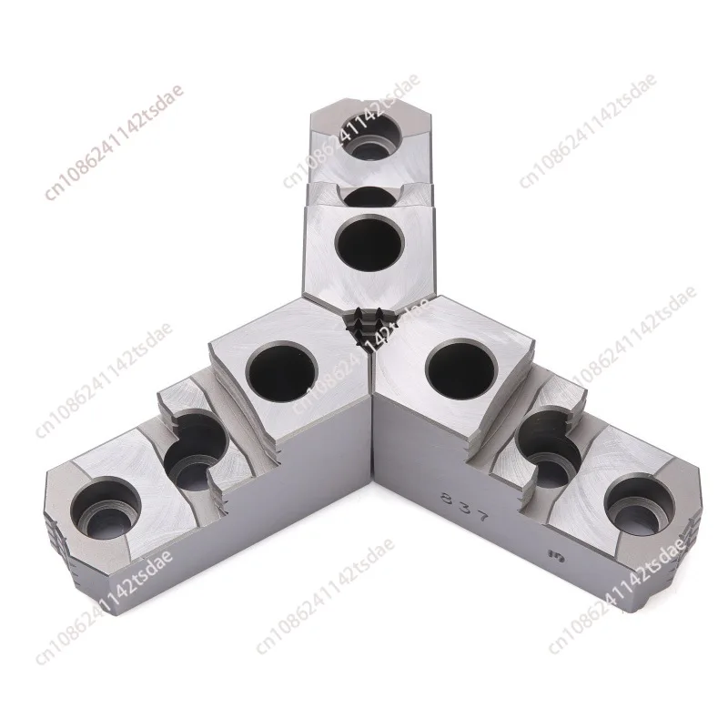 For three-jaw chuck, hydraulic, hydraulic, strong hard jaw, jaw 5/6/8/10/12 inch