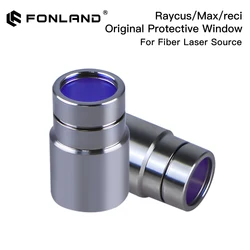 Fonland Original Fiber Laser Source QBH Output Connector Protective Window Lens Group for Raycus Reci MAX Laser Cutting Head