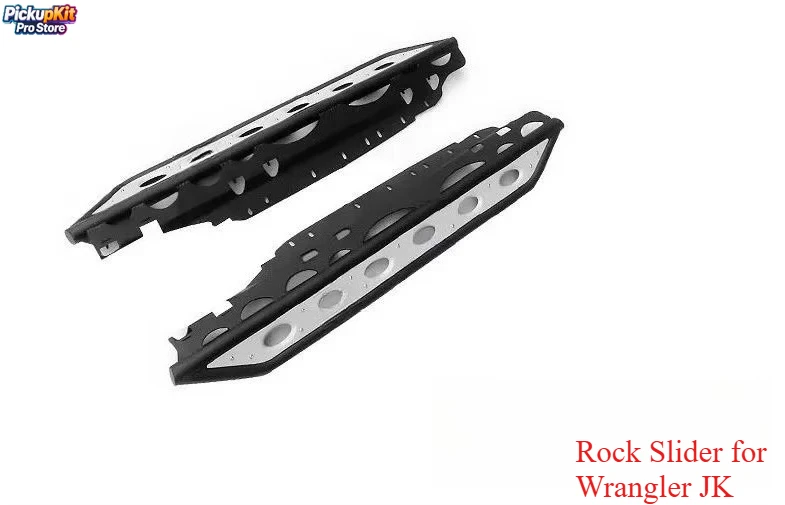

Heavy‑Duty Steel Rock Slider Side Step for Wrangler JK 2‑Door – Non‑slip Off‑Road Running Board Nurf Bar