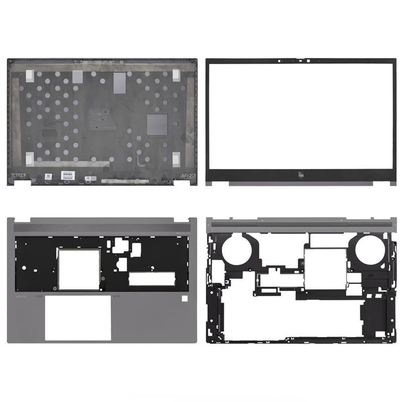 New for HP ZBook Fury 15 G7 G8 Laptop LCD Rear Lid Back Top Cover Front Bezel Palmrest Upper Bottom Base Case Grey Housing Shell