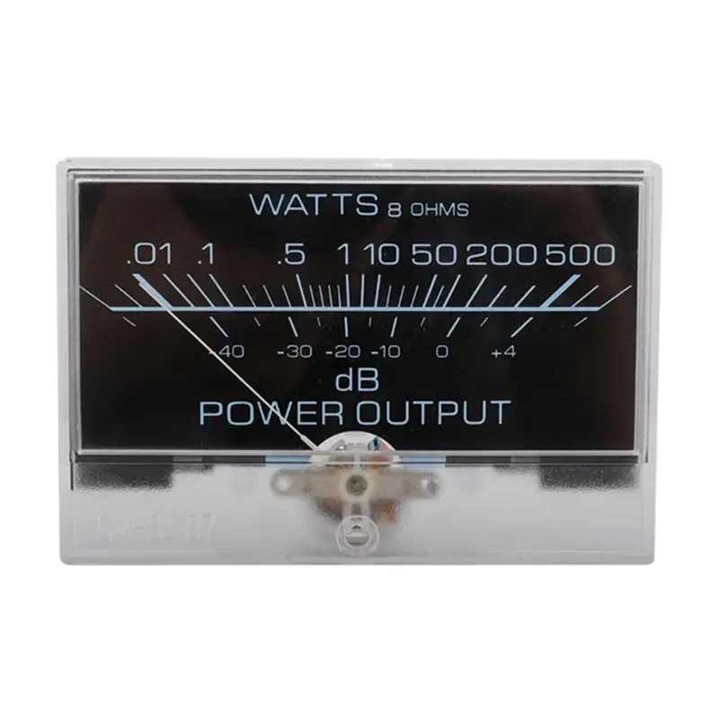 A29F-1 Piece 12-16V VU Meter Analog Panel Audios Level Meter As Shown Plastic For Power Amplifier Digital Power Meter