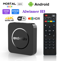 HOT Android Mortal Q5S 4K Smart Tv Box AllwinnerH3 2.4G Wifi RAM1GB2GB ROM16GB8GB Memory Streaming Media Player Set Top Box