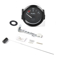 12V Car Auto Fuel Level Gauge E-1/2-F Pointer 2\