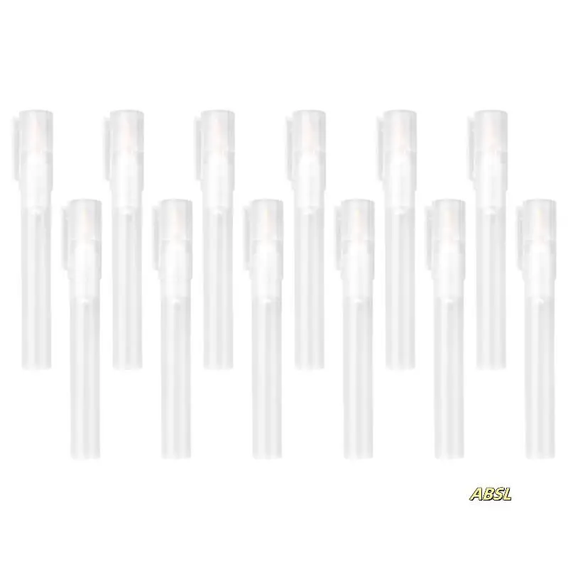 

24Pack 6/3 Mm Empty Fillable Blank Paint Touch Up Pen Markers Round Tilted Head Paint Marker Pens For Art Painting Kit