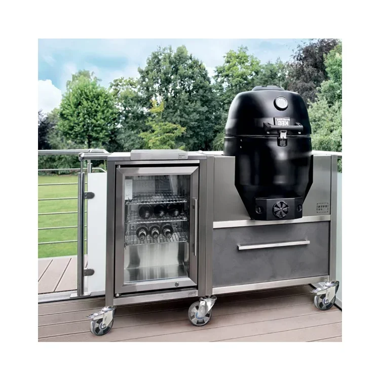 Large Genus Frame BBQ Modular Outdoor Kitchen Island