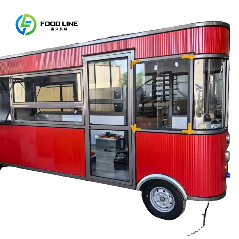 

Mobile Vending Food Cart Durable Steel Frame Multifunctional for Outdoor Street Business Hot Pick Customized