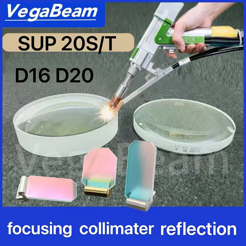 

Laser Welding Focus Lens D20xF150xT4.5 Reflective Lens 30x14x2 with Holder Collimation Lens For QILIN CQWY SUP 20S/T 21S/T 23S/T