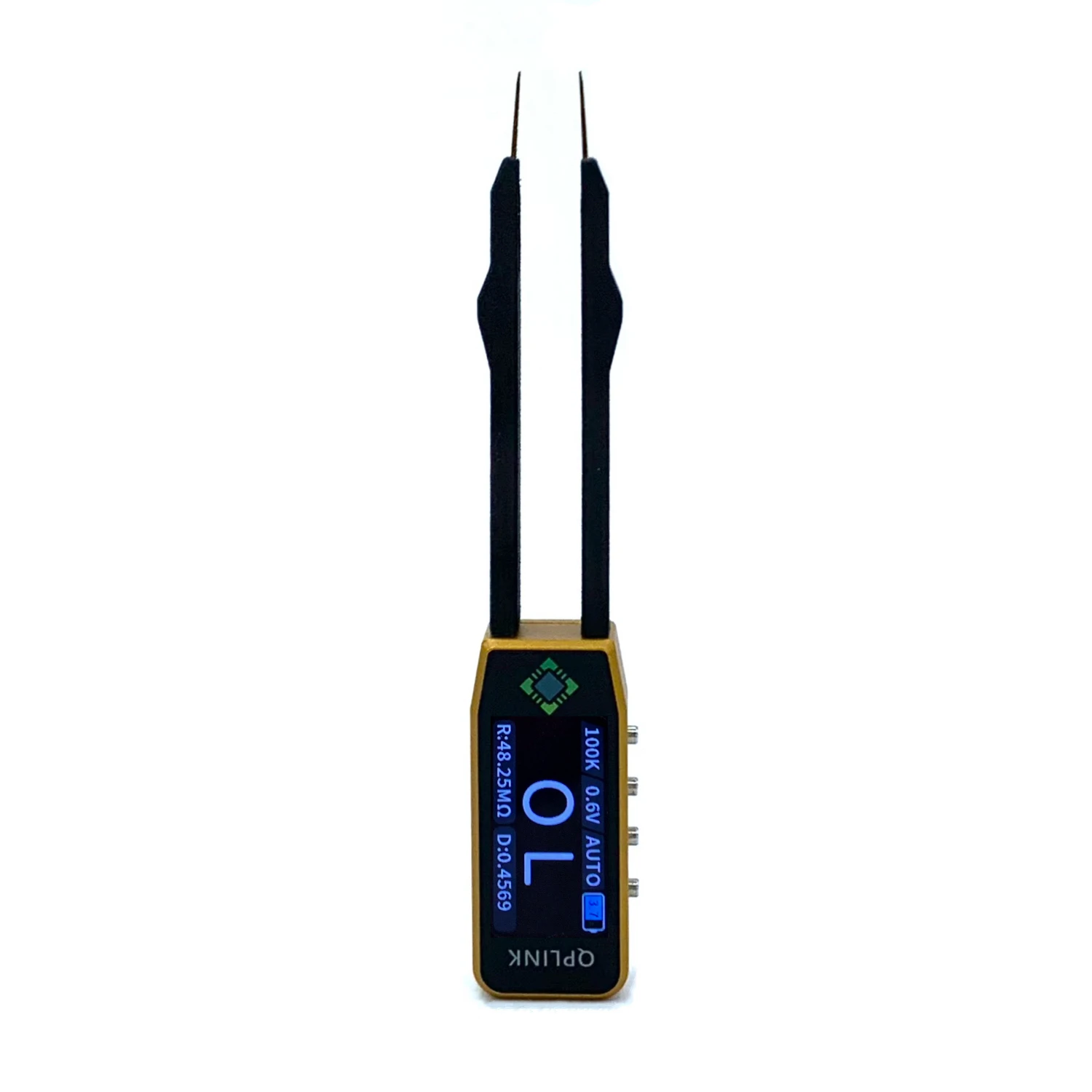 Smart Tweezers Auto Multimeter Tools 100kHz Resistance Capacitance Inductance Continuity Test 1.47 Color Display