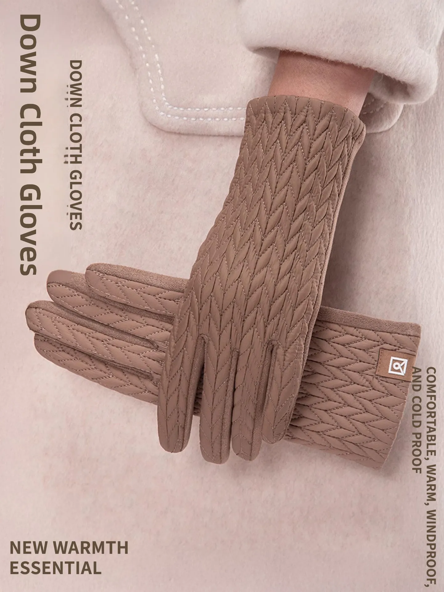 

Утепленные зимние лыжные перчатки для студентов с милым леопардовым принтом, ветрозащитные уличные перчатки, женские стильные перчатки