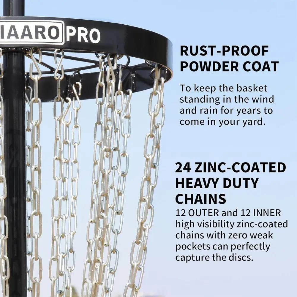 PDGA Approved Pro Disc Golf Basket 3