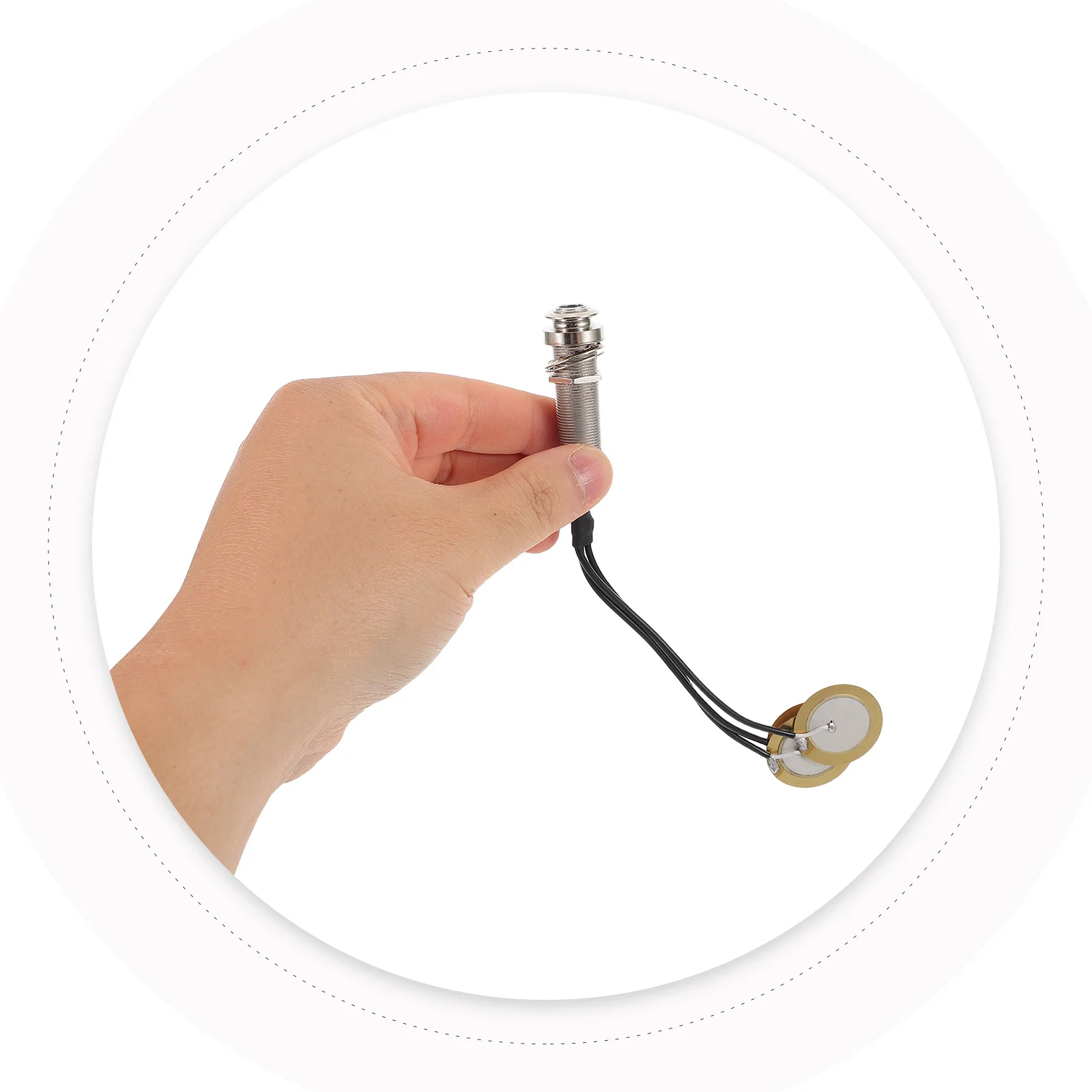 

2pcs Electric Kalimba Pickup High Sensitivity Piezo Transducer For Thumb Piano Clear Sound Self-Adhesive Installation 3-In-1