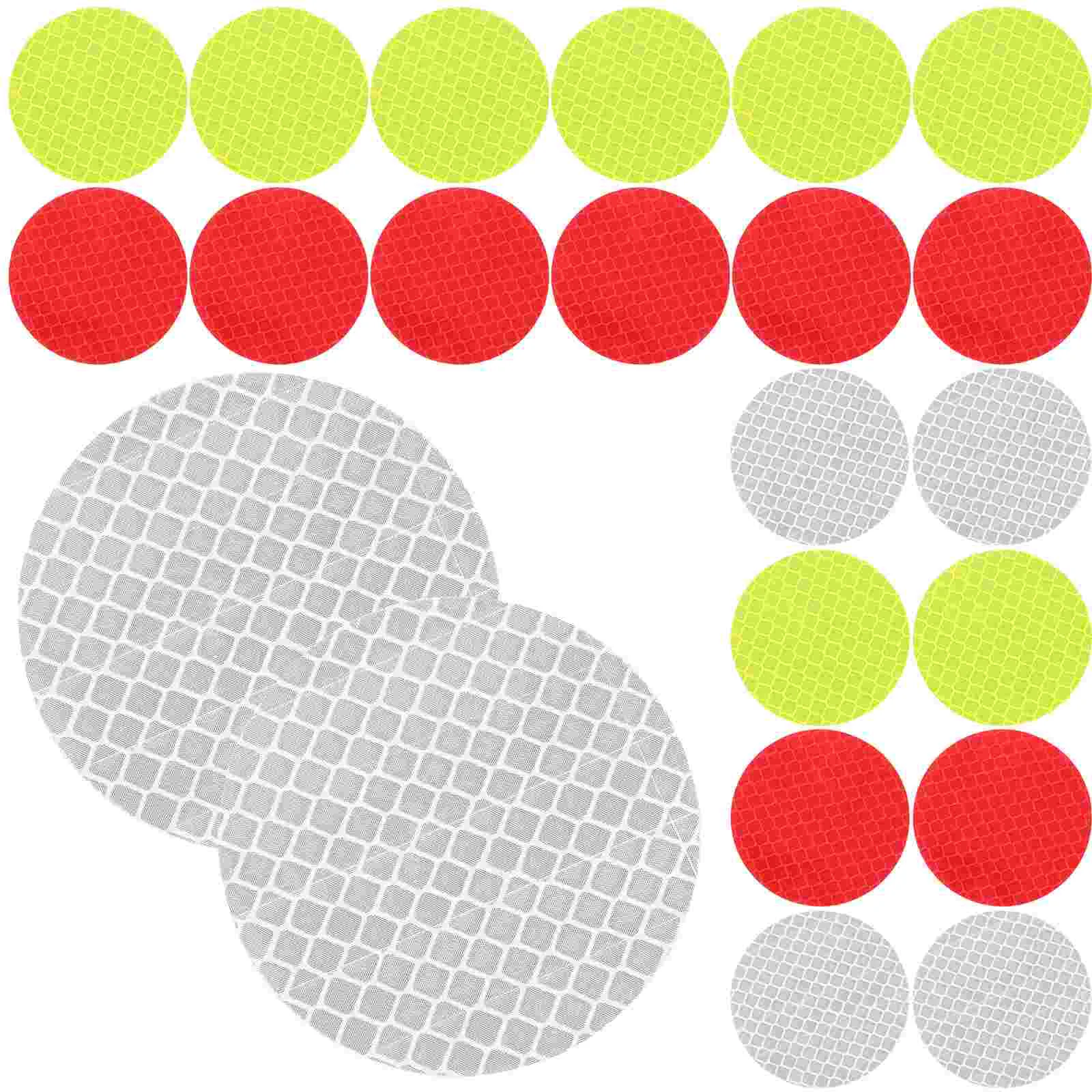 

30 Pcs Reflective Stickers Trailer Tape for Waterproof Outdoor Reflector Car Adhesive Safety