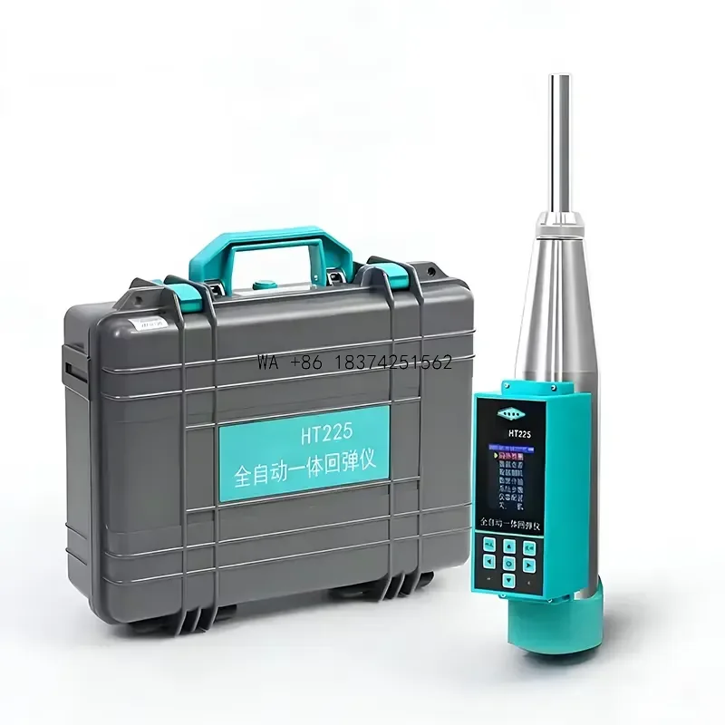 Wmwmnu Popular Portable Digital Concrete Rebound Hammer Sclerometer with Lithium Battery and 1 Year Warranty for Construction