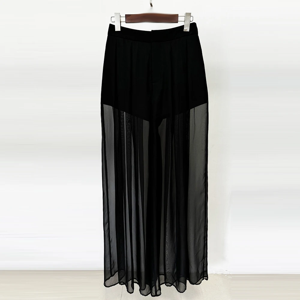 TWOTWINSTYLE Light Luxury Solid Two Piece Sets For Women Lapel Long Sleeve Top High Waist Pants Sexy Set Female Style KJA520822