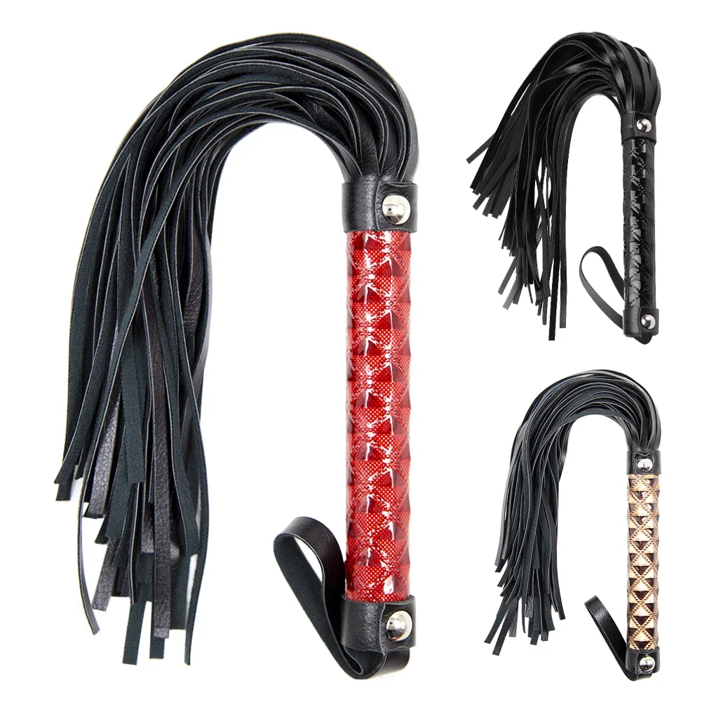 Outdoor Sports Horse Riding Whip Racing Equestrian PU Leather Non Slip Braided Ergonomic Stage Performance Crop Wear Resistant