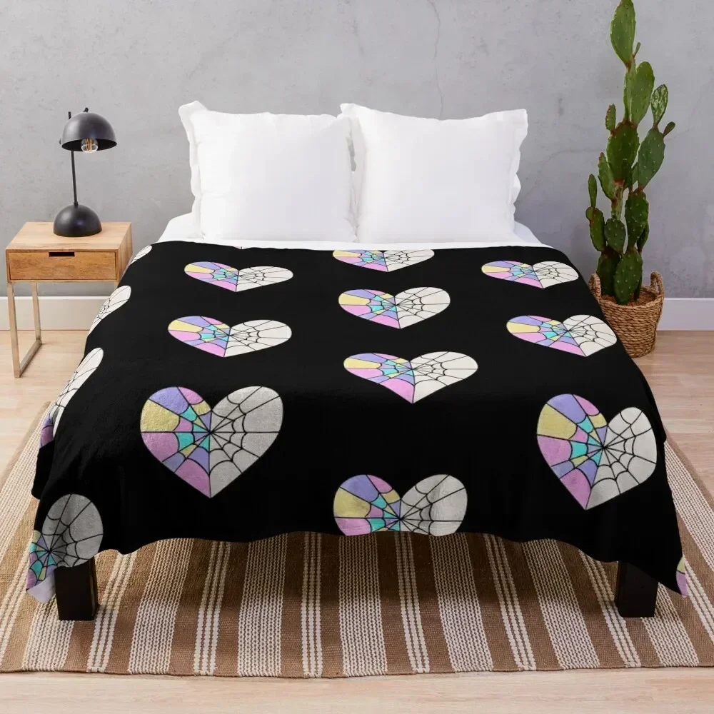 Одеяло Wenclair в форме сердца для дивана, тонкое одеяло на Хэллоуин, тяжелое одеяло для сна, диванные одеяла Одеяло Wenclair в форме сердца для дивана, тонкое одеяло на Хэллоуин, тяжелое одеяло для сна, диванные одеяла