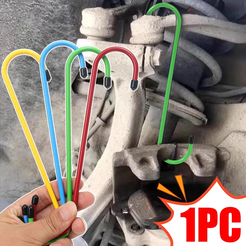 

Автомобильный суппорт S-образной формы, вешалки с резиновыми наконечниками для тормозного подшипника, подвески оси, рабочий компресс, поршневой инструмент для ремонта